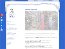 Tablet Screenshot of ice-kold.com